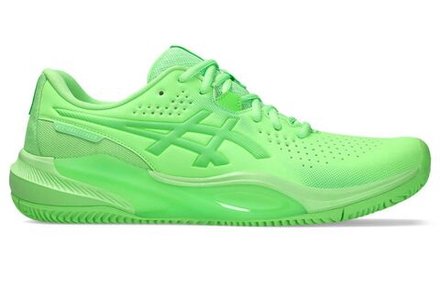Мужские кроссовки теннисные Asics Gel-Challenger 15 Clay - лаймовый взрыв/зеленый геккон