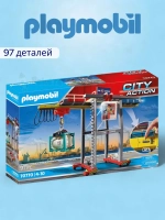 Набор Грузовой кран с контейнером Playmobil 70770