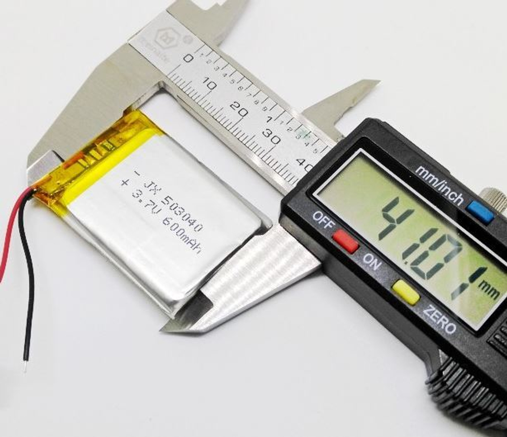Аккумулятор Li-Po 3.7В-600мА/503040