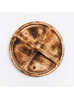 Менажница из кедра для подачи блюд