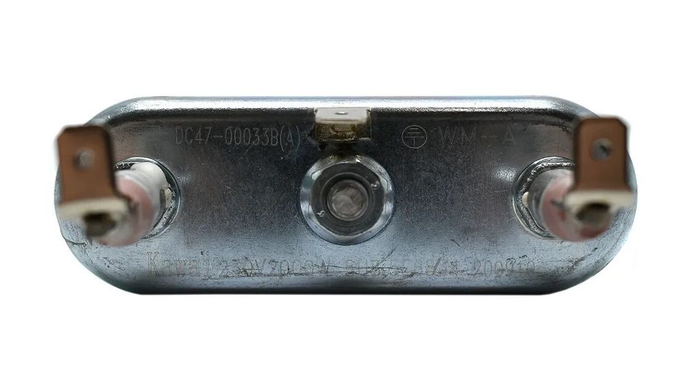 Тэн для стиральной машины LG/Samsung 2000W, средний L-225mm/прямой/пластик бак Thermowatt без отверстия