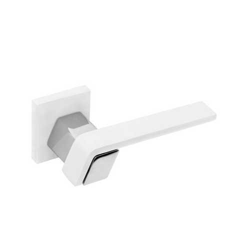 Ручка Симона - Fantom Матовый белый, хром блестящий