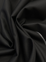 Курточно-плащевая шерсть с хлопком и шелком Gucci темно-синяя