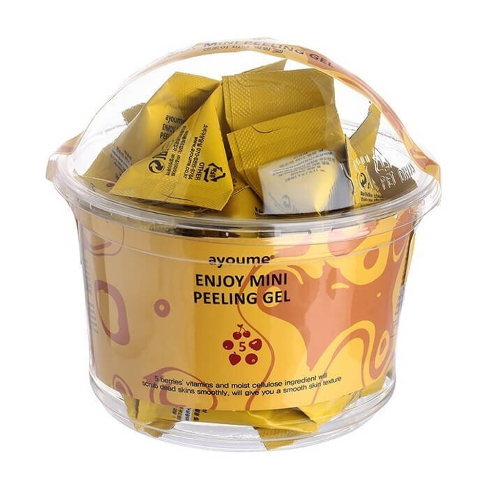 Гель-пилинг для лица ЯГОДНЫЕ ЭКСТРАКТЫ ENJOY MINI PEELING GEL, 3гр