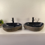Раковина из речного камня ПАРА! RS-74898 60*44*13 0866