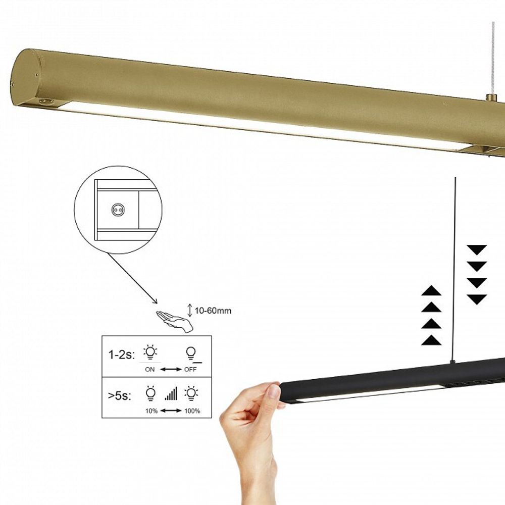 Подвесной светильник Mantra Lineal 9035