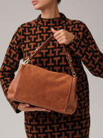 Сумка Deboro 31066 коричневый камень