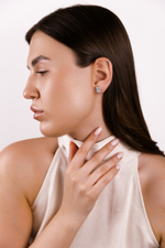 Серьги ассиметричные «Сияние»