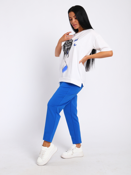 Брюки на манжете 2