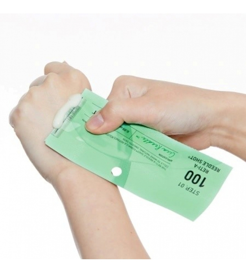 VT Cosmetics Reti-A Reedle Shot 100 2Step Hydrogel Mask гидрогелевая маска с микроиглами и ретинолом