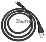 Кабель USB-micro-USB Hoco X40, черный, 1м