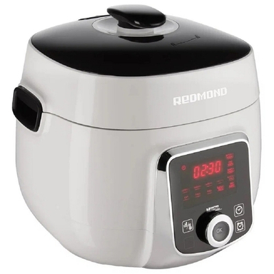 Мультиварка REDMOND RMC-P470 Мультиварка , 1000 Вт, 5 л, 13 программ, белый/ чёрный