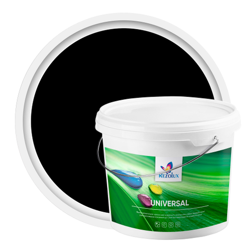 Краска резиновая Резолюкс Universal черный 9005