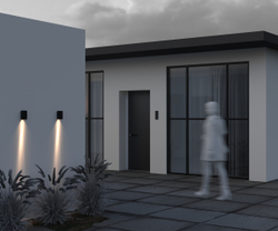 Уличный настенный светильник Outdoor O505WL-L3B3K