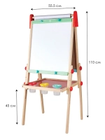 Магнитный мольберт ALL-IN-1