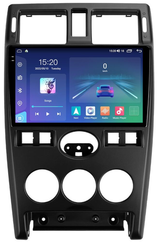 Магнитола для Lada Priora 2007-2013 - Parafar PF664LUX1U2K на Android 13, QLED+2K, ТОП процессор, 8Гб+128Гб, CarPlay, 4G SIM-слот