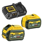 DeWalt DCK2055T2T ударный гайковерт и ушм (2 x 6 Ач, ЗУ)