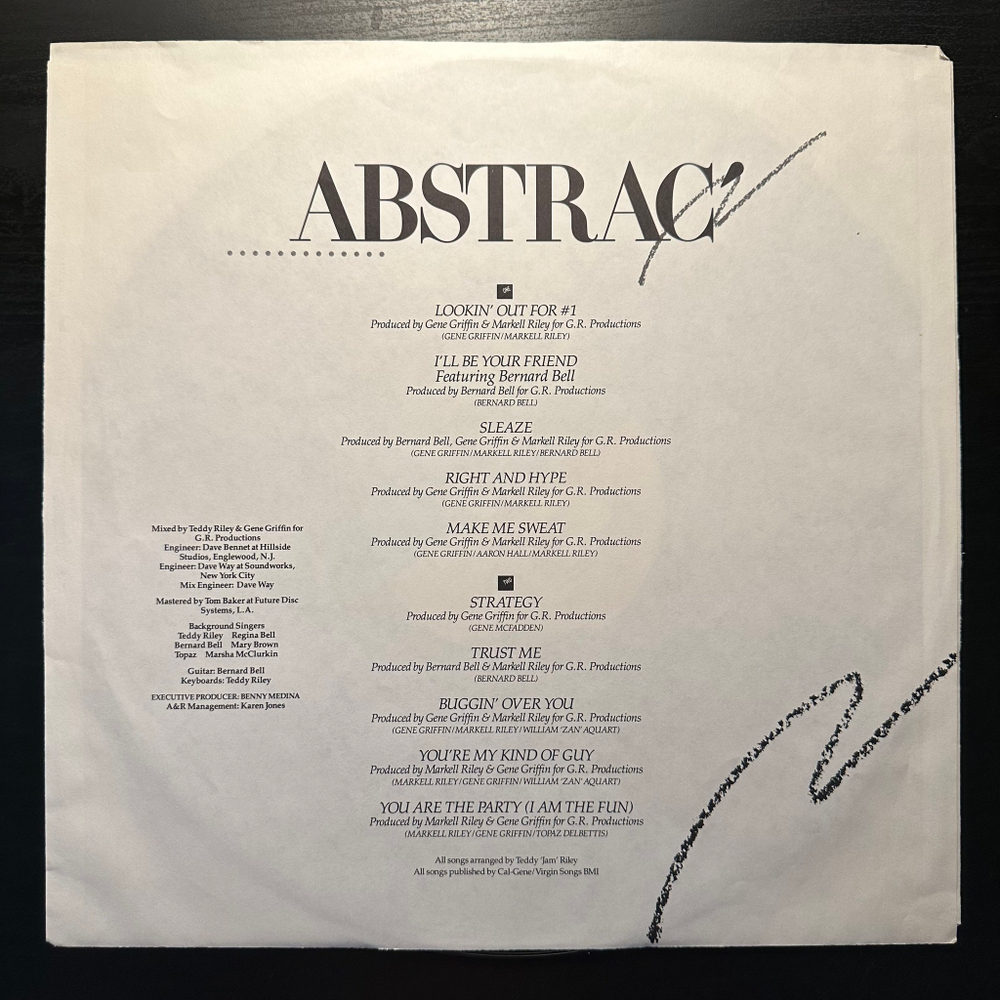 Abstrac - Abstrac (США 1989г.)