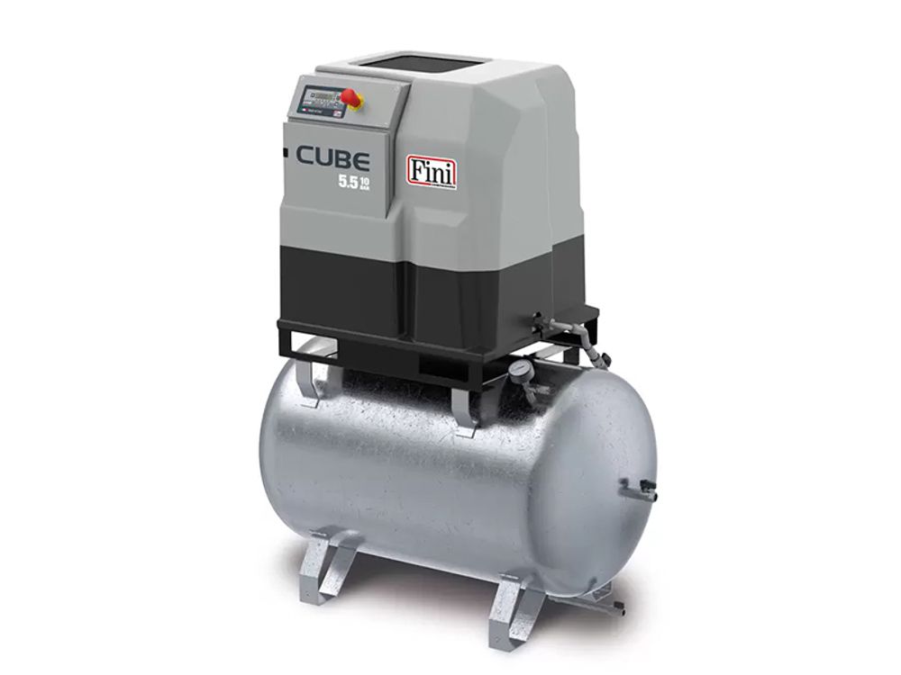 Винтовой компрессор на оцинкованном ресивере FINI CUBE 5,5-10-270 Z