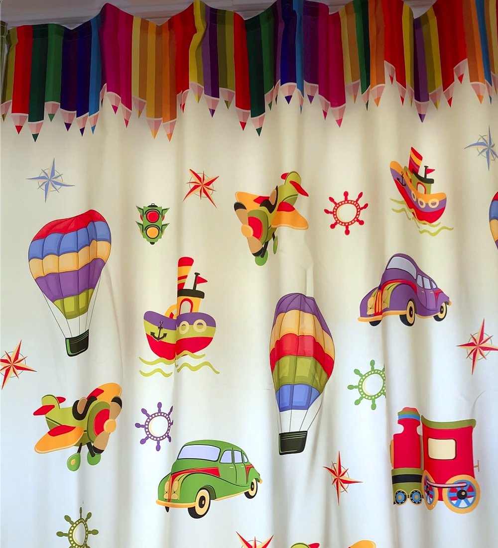 Дизайн штор "Игрушки"