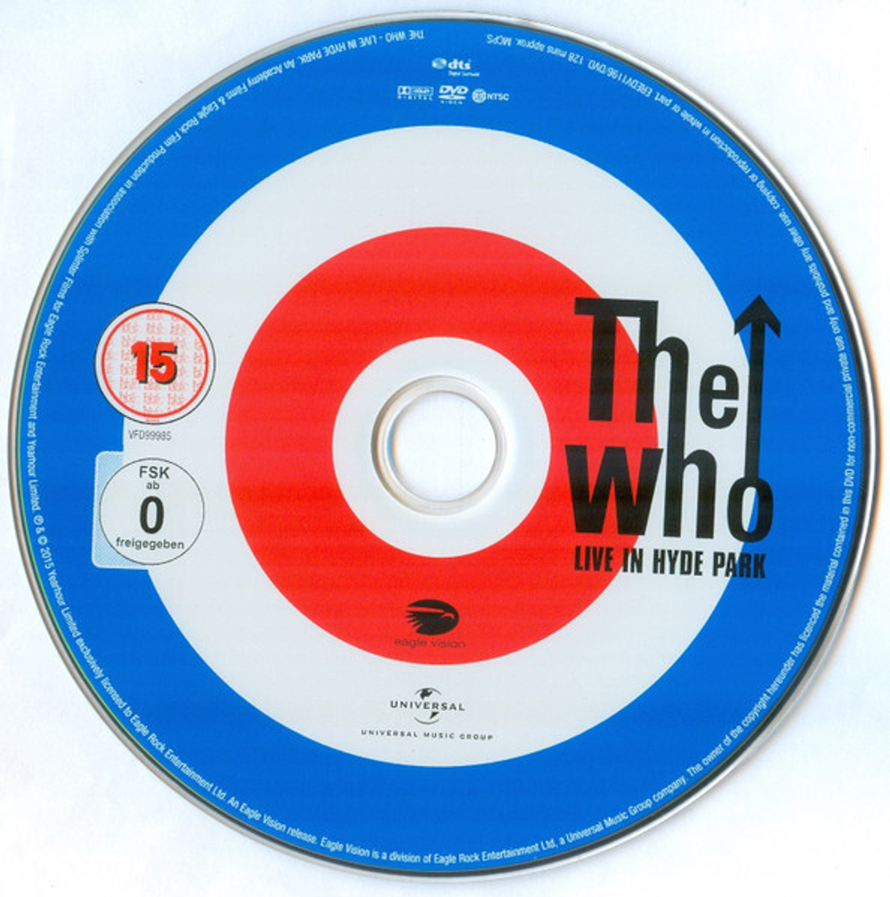 The Who / Live In Hyde Park (2CD+DVD+Blu-ray)