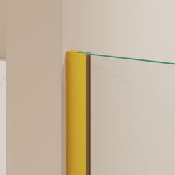 Душевая перегородка RGW WA-054Gb (WA-010Gb + Z-072Gb) (Прозрачное, 1300)