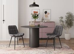 Стул Президент NEW(Графит Софт) 1 шт, ДСВ-Мебель