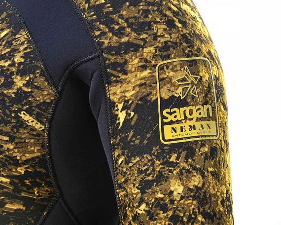 Гидрокостюм Sargan Неман биоцифровой камуфляж "РДЕСТ 2.0" 5 мм