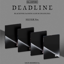 Альбом BLACKPINK 3rd MINI ALBUM [DEADLINE] SILVER Ver.