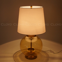 Настольная лампа Cloyd ENEIDA T1 / выс. 63 см - латунь (арт.30123)