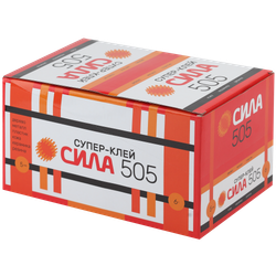 Супер-клей СИЛА 505-6 6 г пластик туба в коробке | Сила