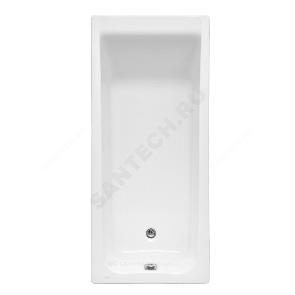 Ванна акриловая Elba 170х75см без ножек Roca 248507000 .
