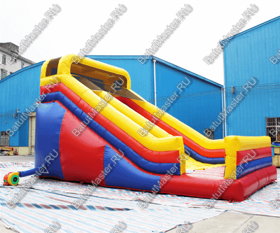 Коммерческий надувной батут "Русские салазки"