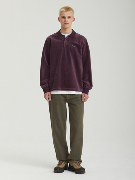 Мужская Рубашка Loop Velour Polo