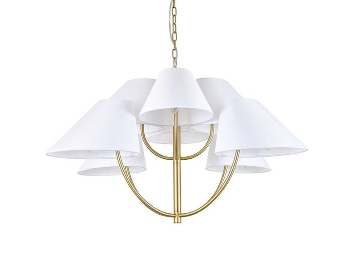 Люстра NEWPORT 3928/С brass