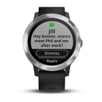 Часы для фитнеса Garmin vivoactive 3, серебристые, 010-01769-02