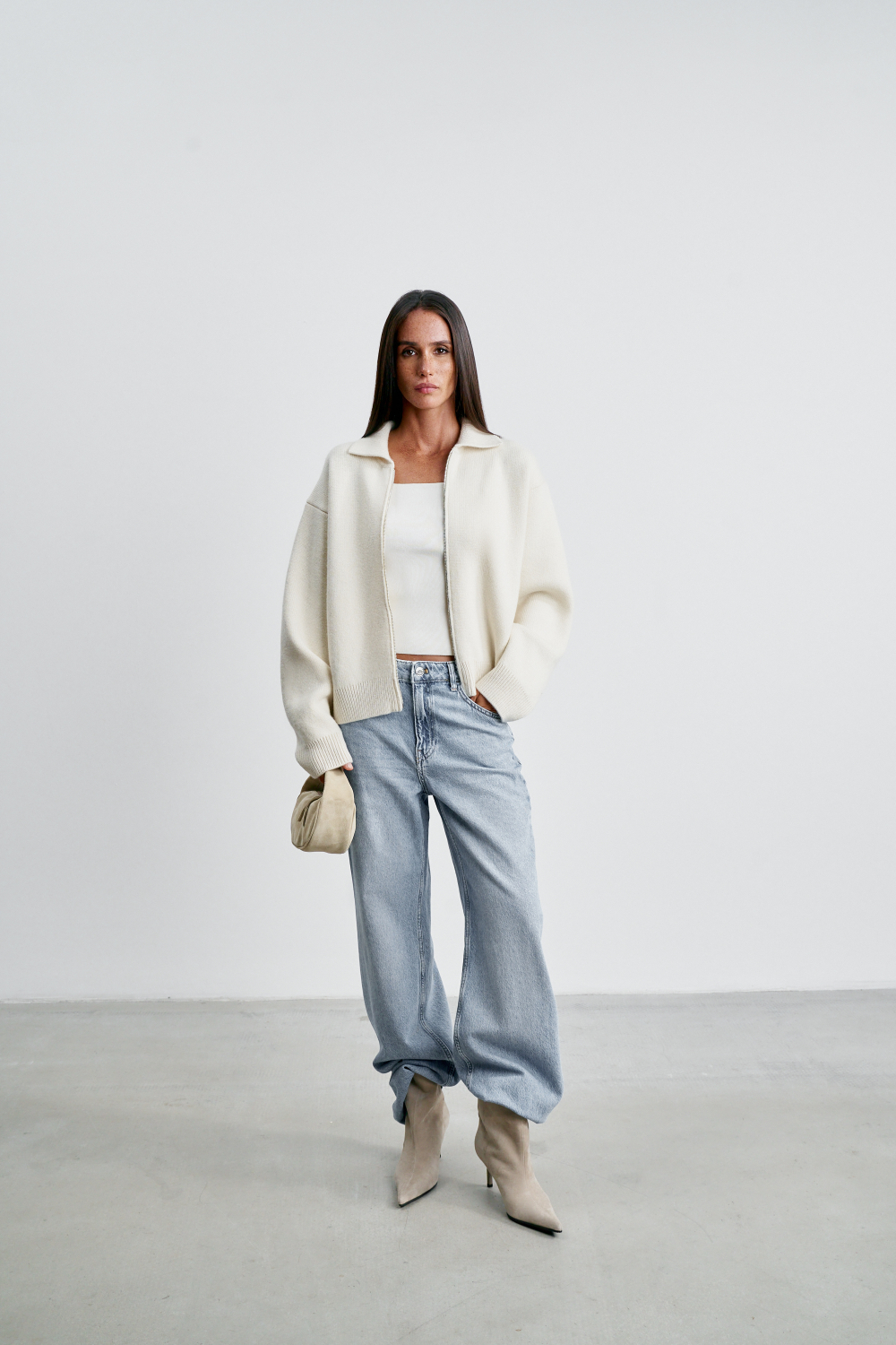 Бомбер DEEMA, молочный