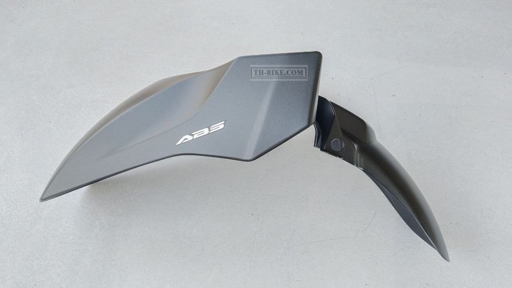 61000-K1Z-TH0ZA, FENDER SET, FR. (WL) *TYPE5* (TYPE5 ), Matt Black. Honda PCX125-160 (2021-2025)