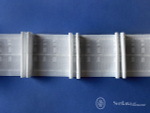 Шторная лента Bandex EUROPA 1:2.0 P2, групповые складки, цвет белый (ширина 100 mm)