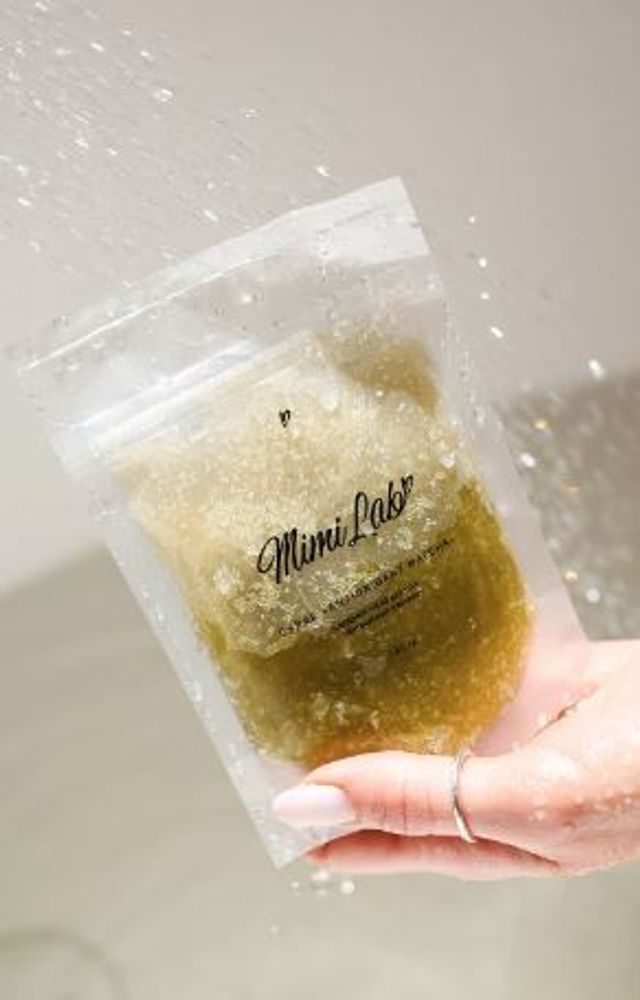 MimiLab Body Scrub Matcha / Сахарный мини-скраб для тела с охлаждающим эффектом 100гр