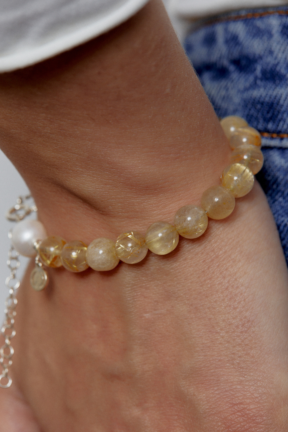 Браслет RUTILE из рутилового кварца