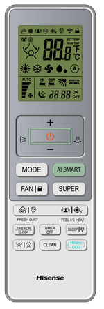Внутренние блоки настенного типа серии VISION PRO FREE Match DC Inverter AS-10UW4RXVQH00AG