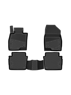 Коврики в салон для MAZDA 6, 2018- , 4шт. (Повышенная устойчивость, повышенная износостойкость) FORMAT.01905210K