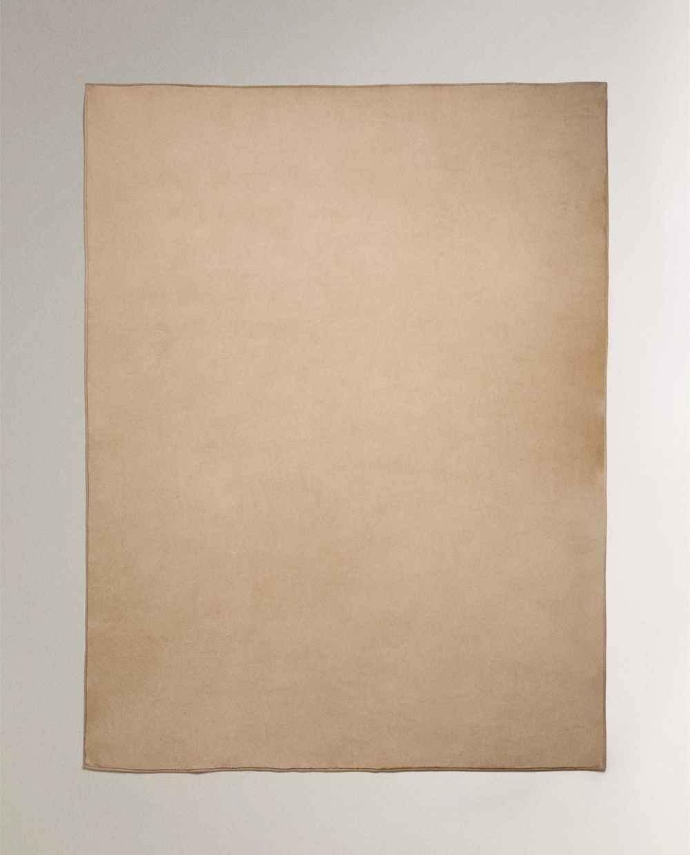 Zara Home - Флисовый плед, бежевый, 220x240 см