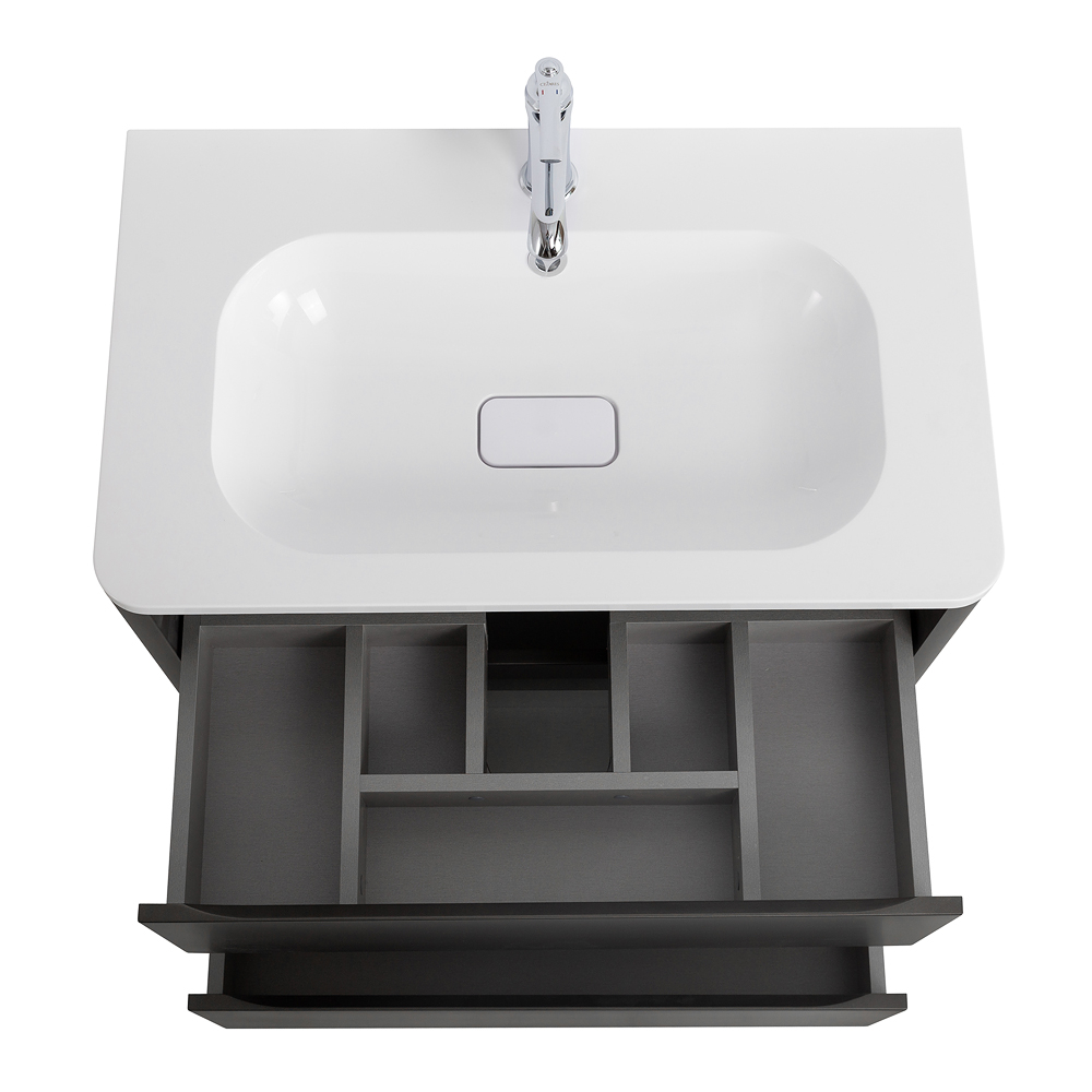 Мебель для ванной Cezares RELAX 80 Оружейная сталь RELAX-800-2C-SO-GM