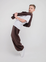 Костюм флисовый с олимпийкой "Шоколад" 7+