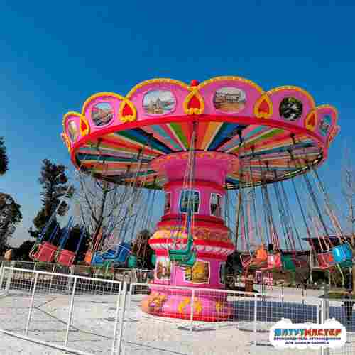 Подвесная карусель «Небесный Полёт», 24 места, 8×8×7 м