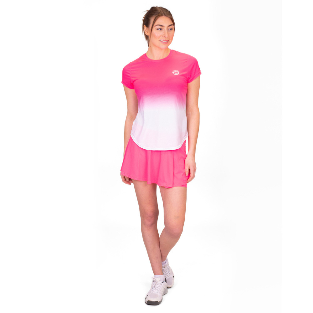 ОДЕЖДА ДЛЯ ТЕННИСА Женская, Юбка BIDI BADU CREW WAVY SKORT .