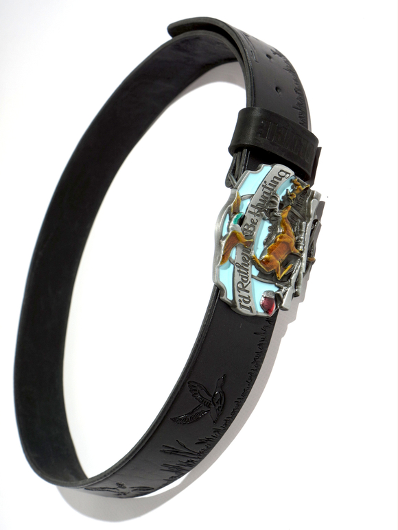 Кожаный ремень охотника