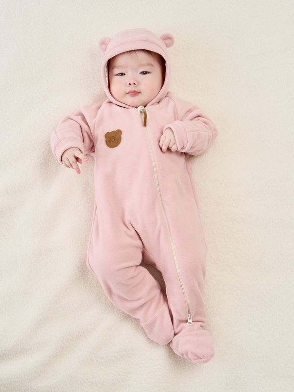 Комбинезон флисовый с закрытой ножкой 